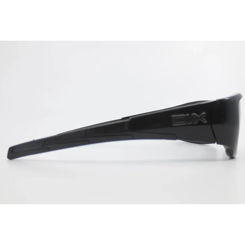 DVX Static Sunglasses Matte Black Wiley X Z87-2+ Safety Wrap Frames 39744
